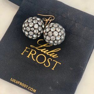 Lulu Frost Pave Crystal Ball Earring